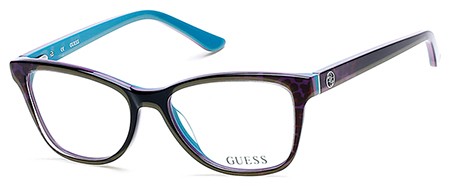 Guess GU-2536 Eyeglasses, 083 - Violet/other