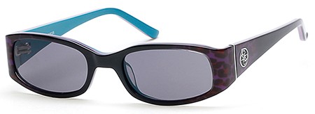 Guess GU-7435 Sunglasses, 83A - Violet/other / Smoke