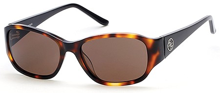Guess GU7436 Sunglasses, 52E - Dark Havana / Brown
