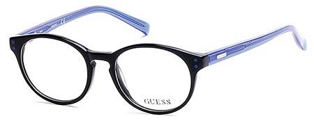 Guess GU-9160 Eyeglasses, 001 - Shiny Black