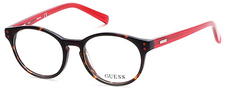 Guess GU-9160 Eyeglasses, 052 - Dark Havana