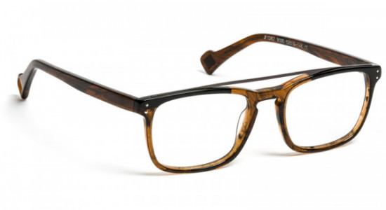 J.F. Rey JF1387 Eyeglasses, BROWN/BLACK (9090)