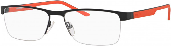 Carrera CA 8817 Eyeglasses, 0PYZ Matte Black Orange