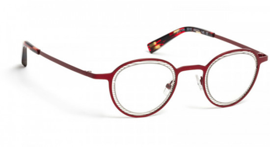 J.F. Rey JF2704 Eyeglasses, RED/SILVER (3010)