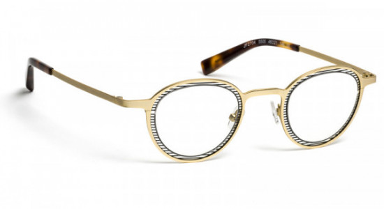 J.F. Rey JF2704 Eyeglasses, GOLD/GUN (5505)