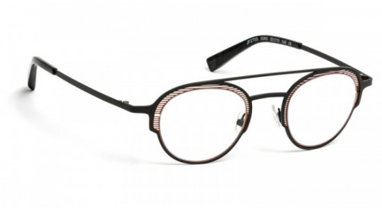 J.F. Rey JF2705 Eyeglasses, BLACK/CARROT (0060)