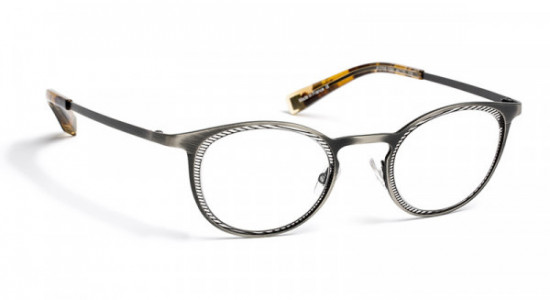 J.F. Rey JF2708 Eyeglasses, ANTIC SILVER/BROWN (1390)