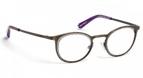 J.F. Rey JF2708 Eyeglasses, ANTIC GOLD/PLUM (5570)