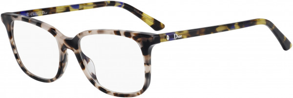 Christian Dior MONTAIGNE 27 Eyeglasses, 02A0 Pink Havana Blue