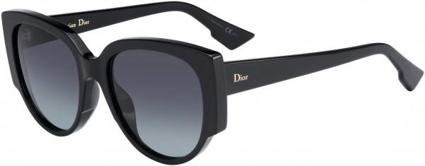 Christian Dior Diornight 1 Sunglasses, 0807 Black