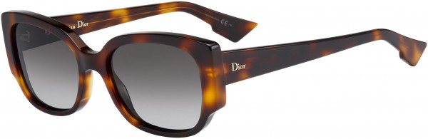 Christian Dior Diornight 2 Sunglasses, 005L Havana