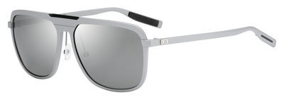 Dior Homme Al 13_8S Sunglasses, 0MV2(SF) Silver Matte Black