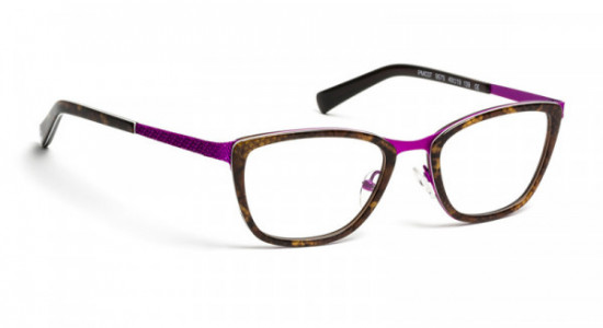 J.F. Rey PM037 Eyeglasses, SNAKE BROWN/VIOLET (9575)