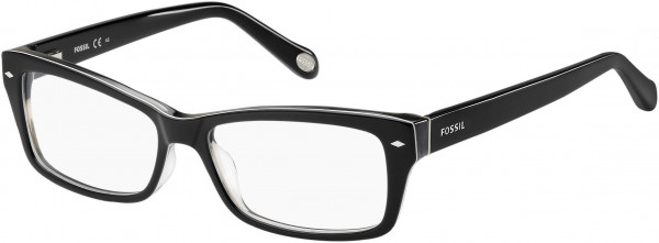 Fossil FOS 6066 Eyeglasses, 0ROO Black