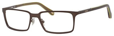 Fossil FOS 6072 Eyeglasses, 0RZZ Matte Black Dark Ruthenium