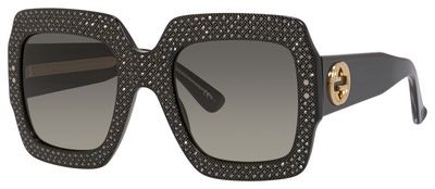 Gucci Gucci 3861/S Sunglasses, 0Y6C(DX) Black