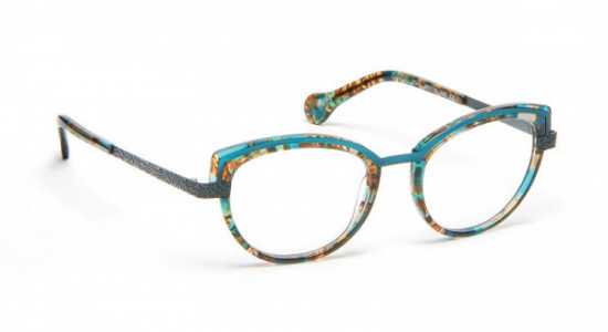 Boz by J.F. Rey CANDIE Eyeglasses, CANDIE 2540 DEMI TURQUOISE/BRUSHED GREEN (2540)
