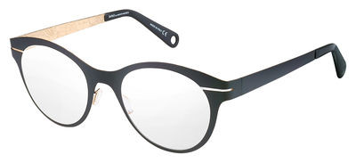 Safilo Design Saw 001 Eyeglasses, 0THP(00) Black Gold