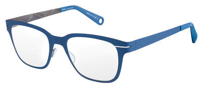 Safilo Design Saw 003 Eyeglasses, 0TII(00) Matte Blue Ruthenium