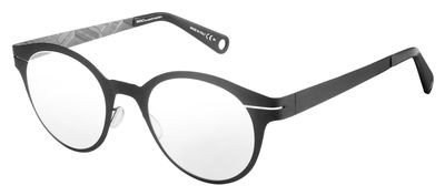 Safilo Design Saw 004 Eyeglasses, 0AEQ(00) Semi Matte Black Ruthenium