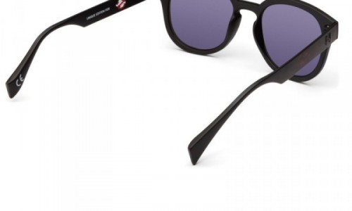 Italia Independent IS014 GHOSTB Sunglasses, Black / Red (IS014 GHOSTB.009.053)