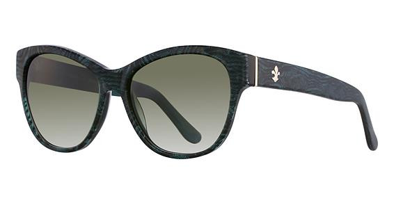 Romeo Gigli RGS7510 Sunglasses, Green Zebra