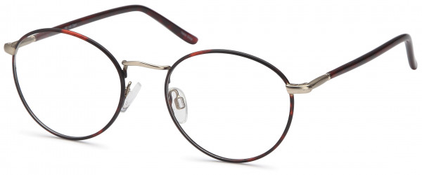Di Caprio DC145 Eyeglasses, Demi Amber Gold