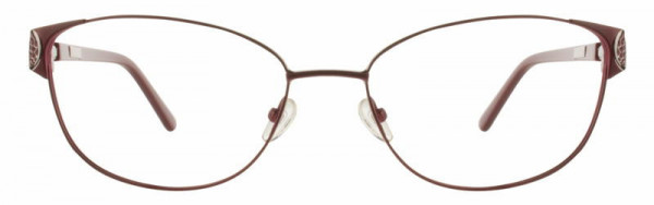Cote D'Azur Boutique-196 Eyeglasses, 1 - Wine / Silver