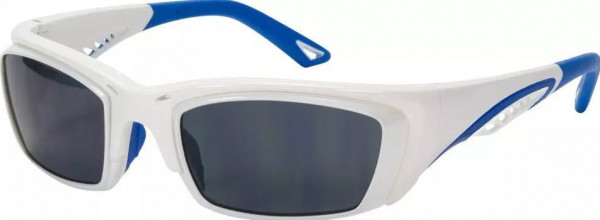 Hilco Pit Viper Sunglasses, White Electric Blue (Gray)