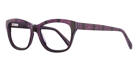 Valerie Spencer 9325 Eyeglasses, Purple Ostrich