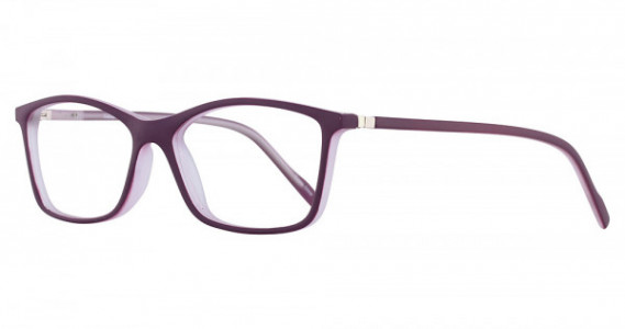 Enhance 3942 Eyeglasses, Matt Purple/Crystal