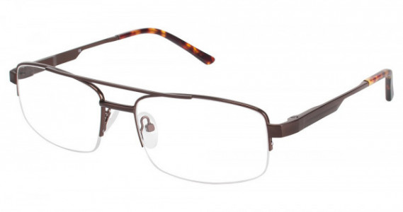 C by L'Amy C By L'Amy 618 Eyeglasses, C02 BROWN