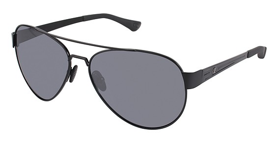 Champion 6027 Sunglasses, C02 Black/Gun (Grey)