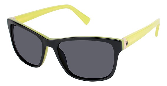 Nicole Miller Waterside Sunglasses, C01 BLACK (DARK GREY)