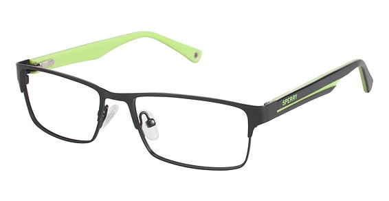 Sperry Top-Sider Waterline Eyeglasses, C01 BLACK / GREEEN