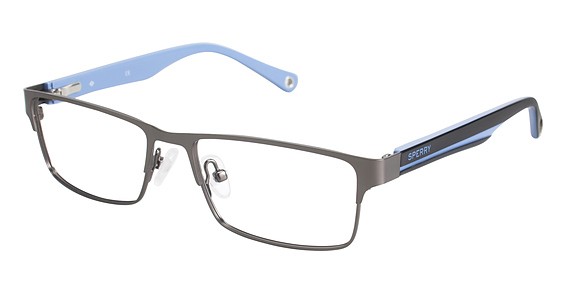 Sperry Top-Sider Waterline Eyeglasses, C03 GUNMETAL / BLUE