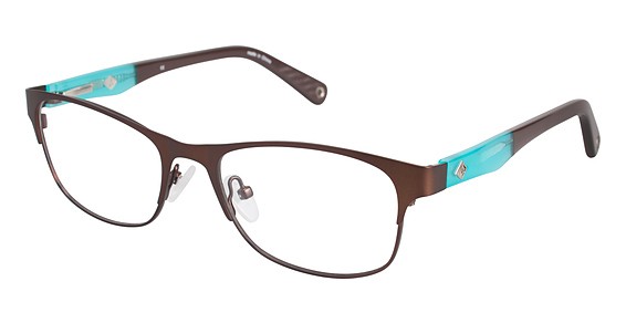 Sperry Top-Sider Isla Eyeglasses, C02 Matte Brown