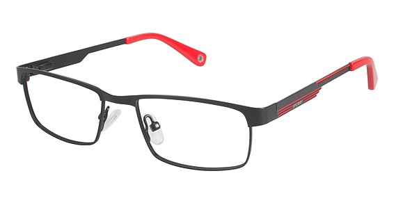 Sperry Top-Sider Shipmate Eyeglasses, C01 BLACK / RED