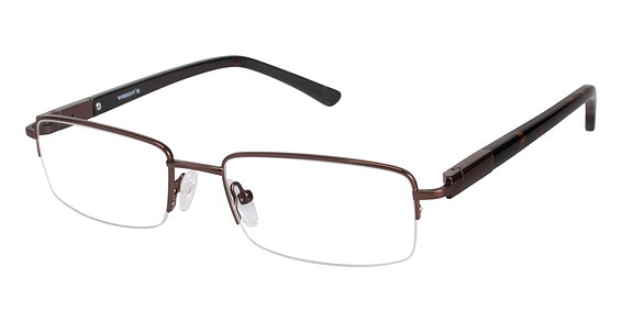 Vision's Vision's 234 Eyeglasses, C02 DARK BROWN