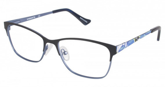 Vision's Vision's 233 Eyeglasses, C03 MATTE NAVY