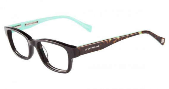 Lucky Brand D705 Eyeglasses, BLACK (0BLA)