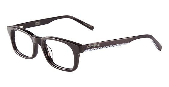 Converse K301 Eyeglasses, BLACK