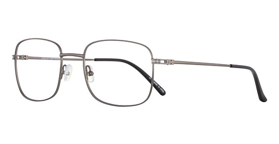 Bulova Asbury Park Eyeglasses, Light Gunmetal