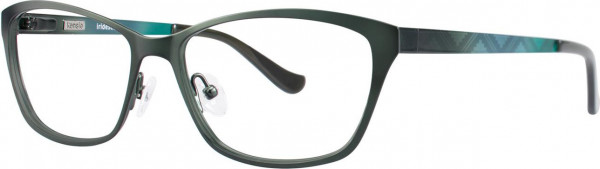 Kensie Iridescent Eyeglasses, Forest Green