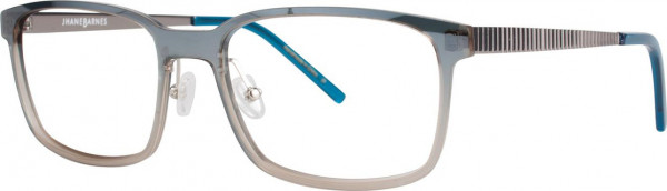 Jhane Barnes Approximate Eyeglasses, Blue Silver