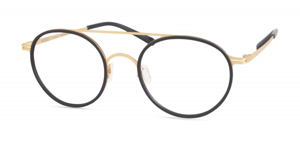 Modo 4404 Eyeglasses, Black Gold