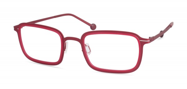 Modo BRERA Eyeglasses, DARK RED / RED