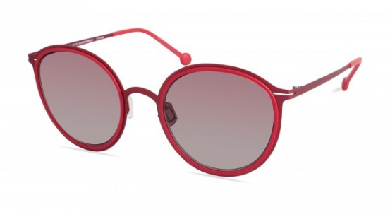 Modo STENDHAL Sunglasses, DARK RED / RED