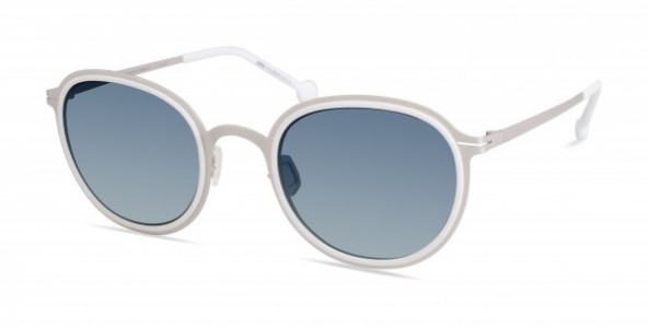 Modo VETRA Sunglasses, WHITE / SILVER