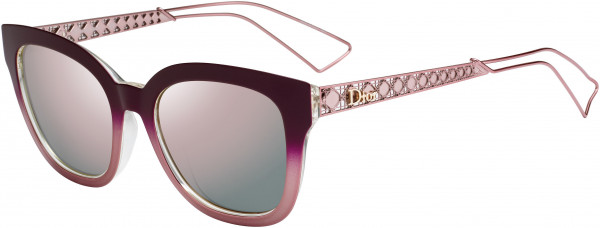 Christian Dior Diorama 1 Sunglasses, 02IF Matte Burgundy Crl